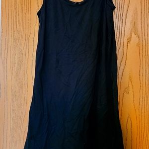 Express black tank dress